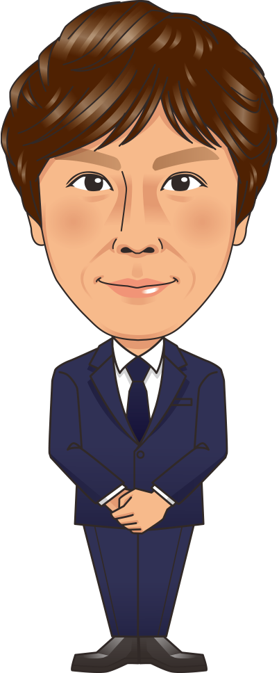 代表取締役 辻 剛史のイラスト